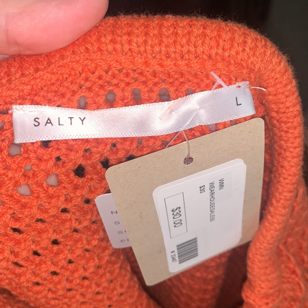 🆕Salty orange crocheted skirt - Picture 3 of 3